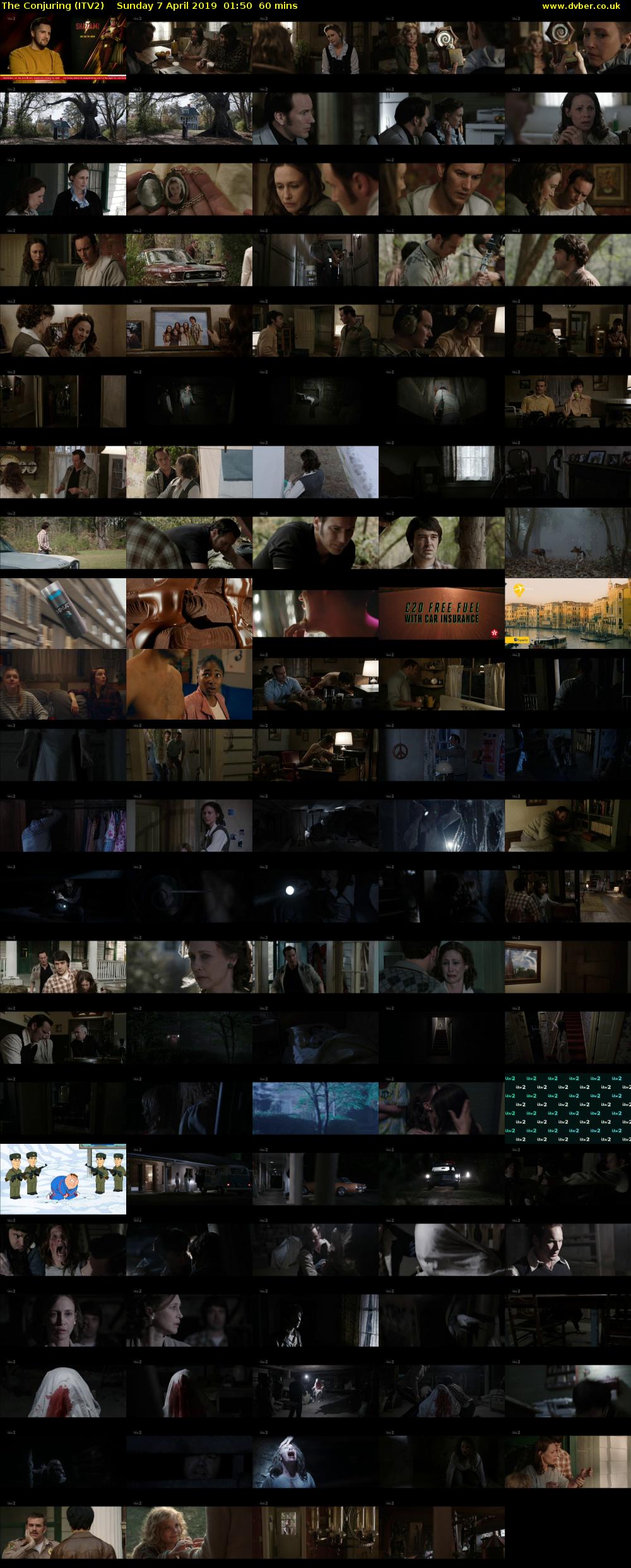 The Conjuring (ITV2) Sunday 7 April 2019 01:50 - 02:50