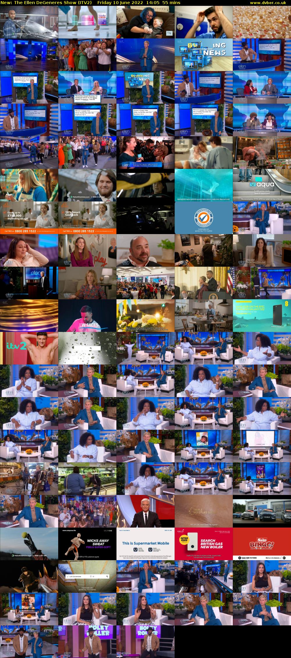 The Ellen DeGeneres Show (ITV2) Friday 10 June 2022 14:05 - 15:00