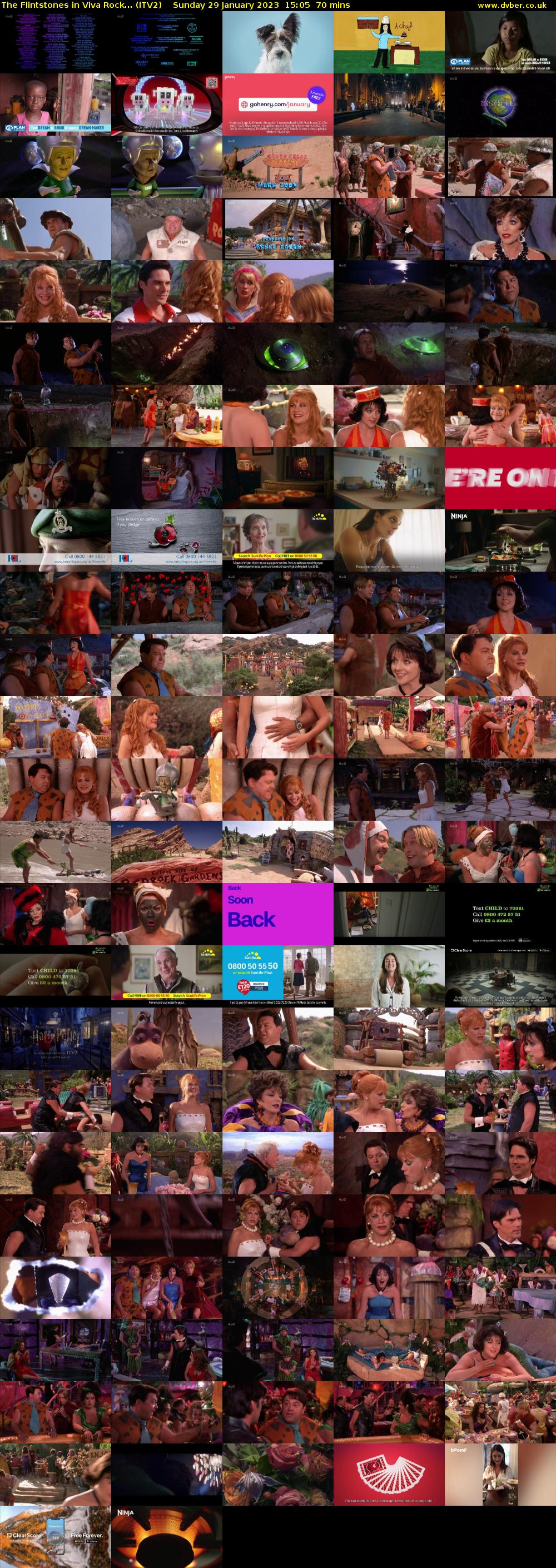 The Flintstones in Viva Rock... (ITV2) Sunday 29 January 2023 15:05 - 16:15
