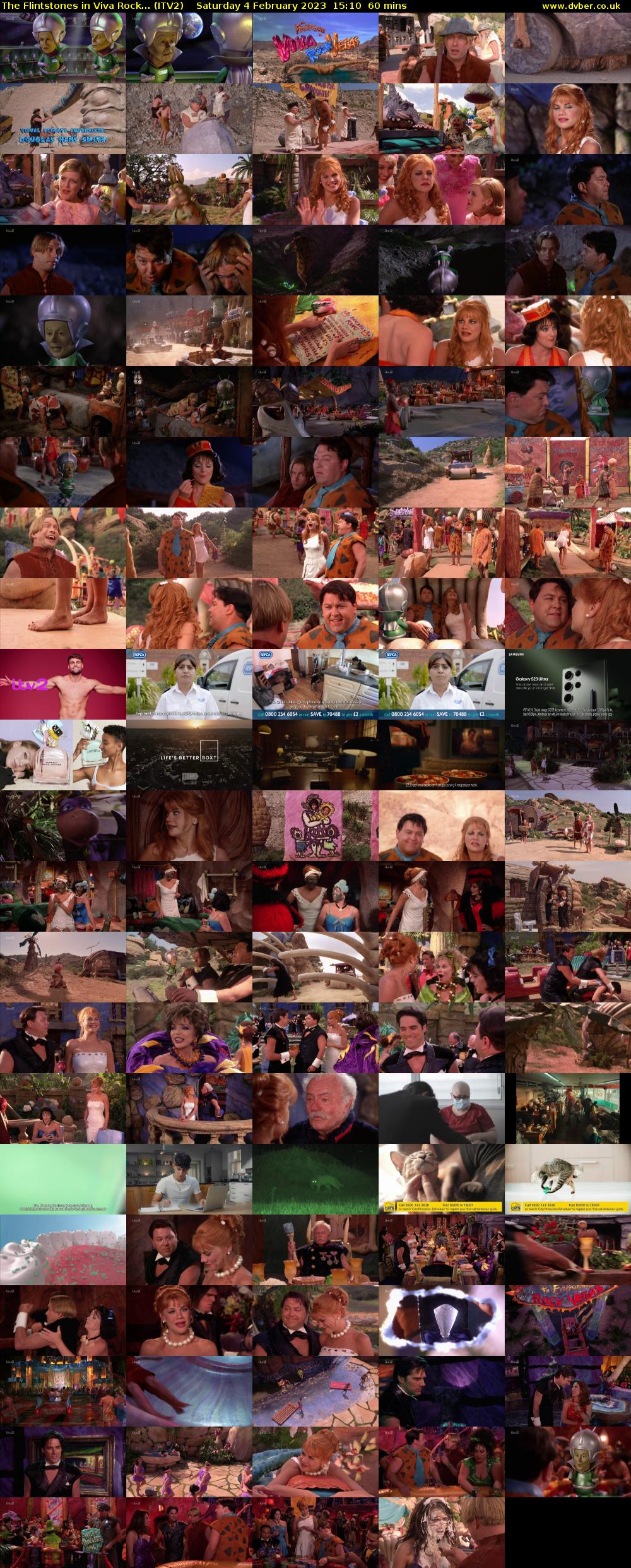 The Flintstones in Viva Rock... (ITV2) Saturday 4 February 2023 15:10 - 16:10