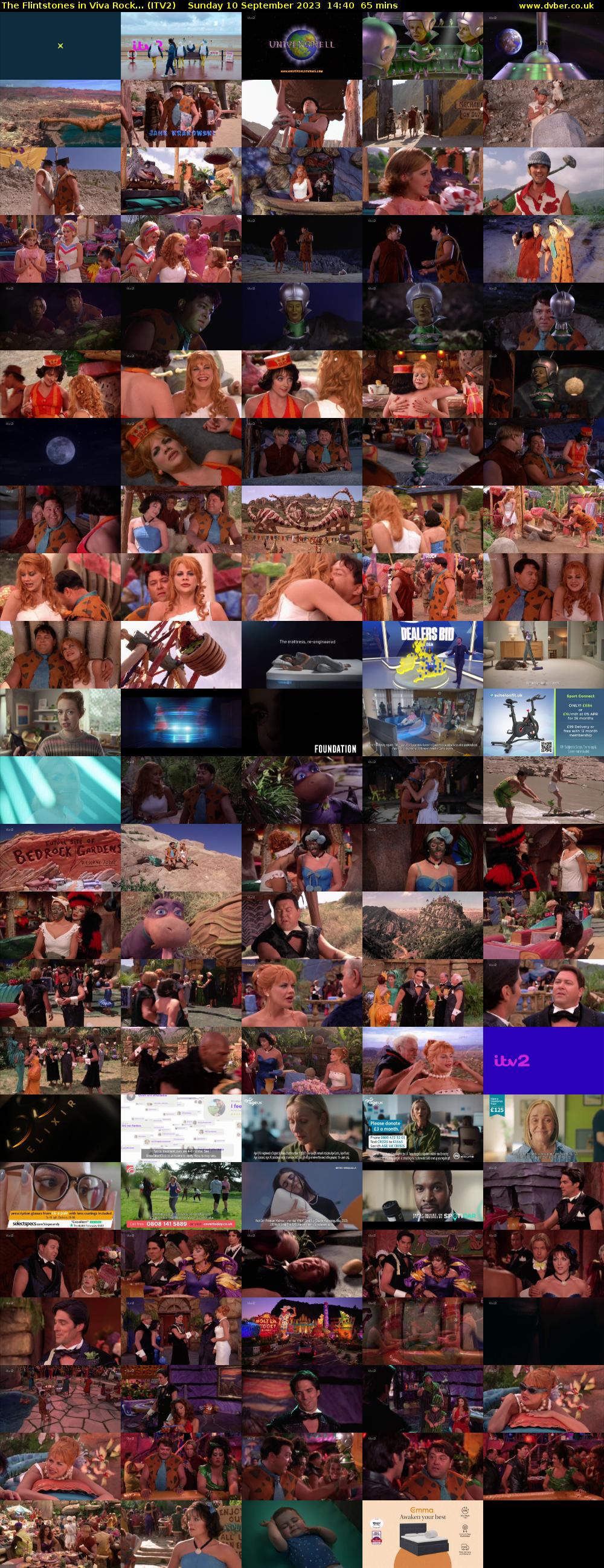 The Flintstones in Viva Rock... (ITV2) Sunday 10 September 2023 14:40 - 15:45