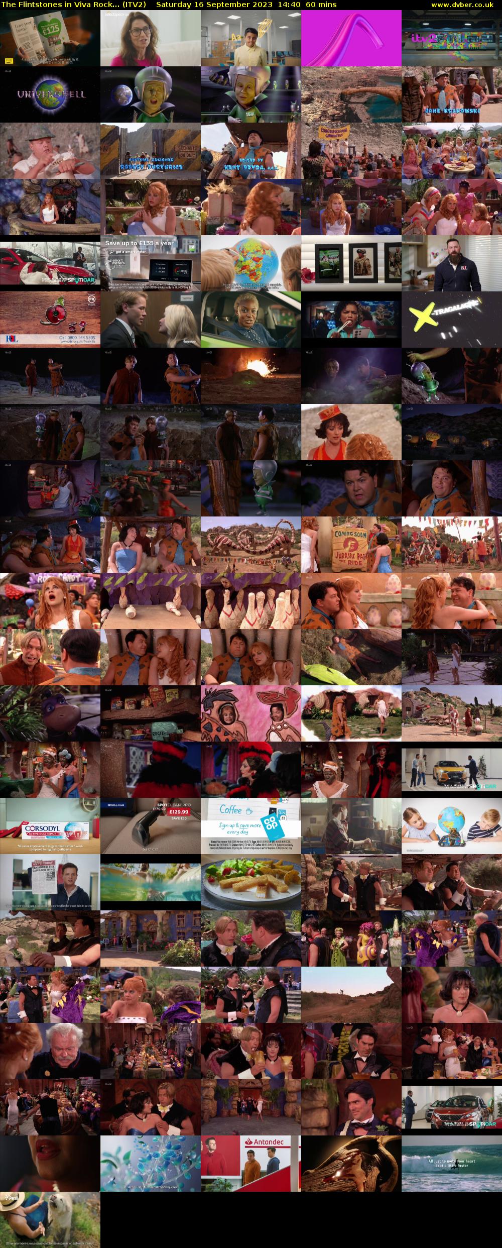 The Flintstones in Viva Rock... (ITV2) Saturday 16 September 2023 14:40 - 15:40