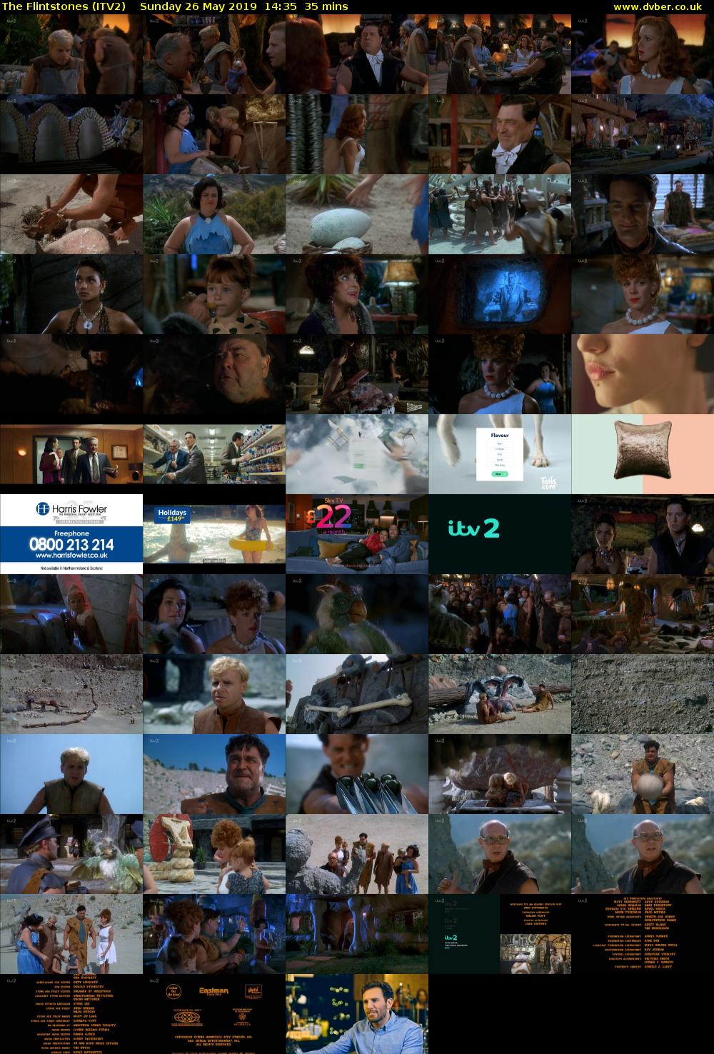 The Flintstones (ITV2) Sunday 26 May 2019 14:35 - 15:10