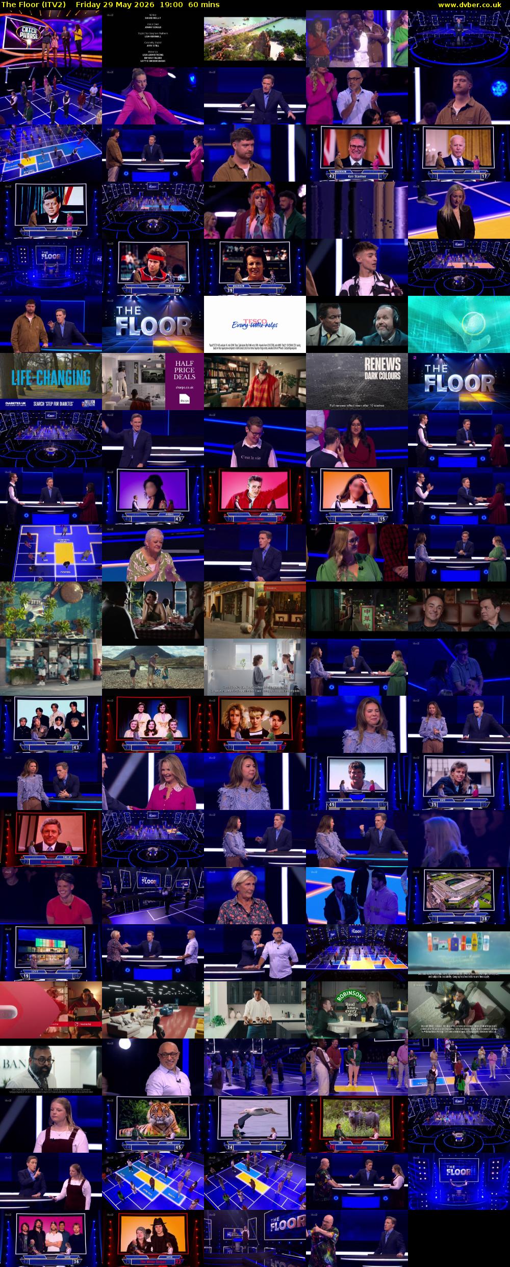 The Floor (ITV2) Friday 29 May 2026 19:00 - 20:00