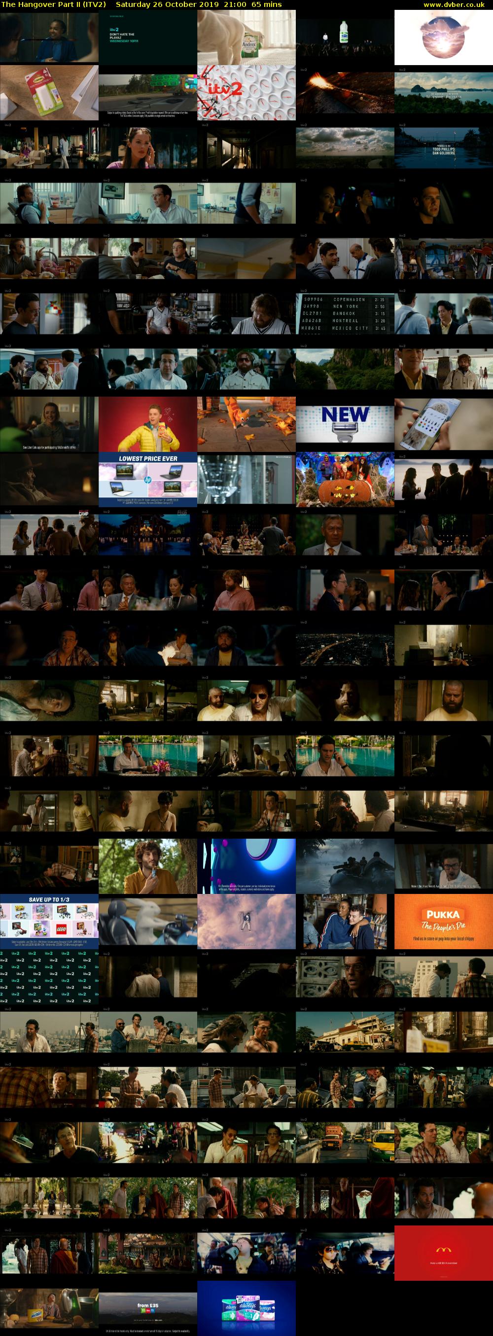 The Hangover Part II (ITV2) Saturday 26 October 2019 21:00 - 22:05