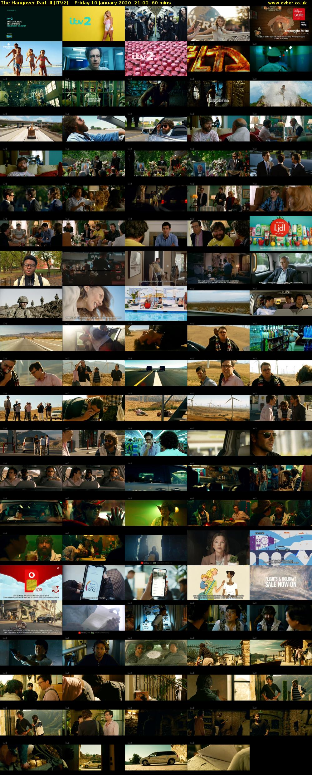 The Hangover Part III (ITV2) Friday 10 January 2020 21:00 - 22:00