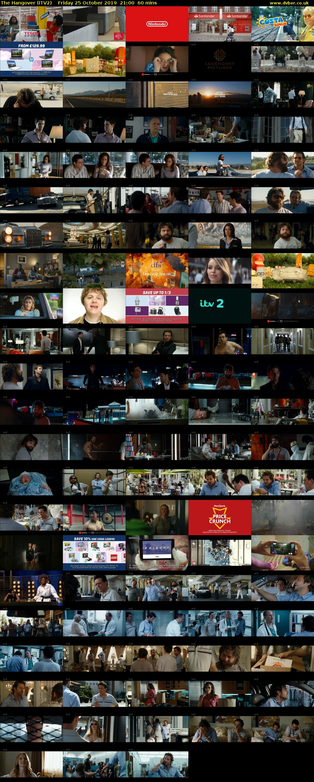 The Hangover (ITV2) Friday 25 October 2019 21:00 - 22:00