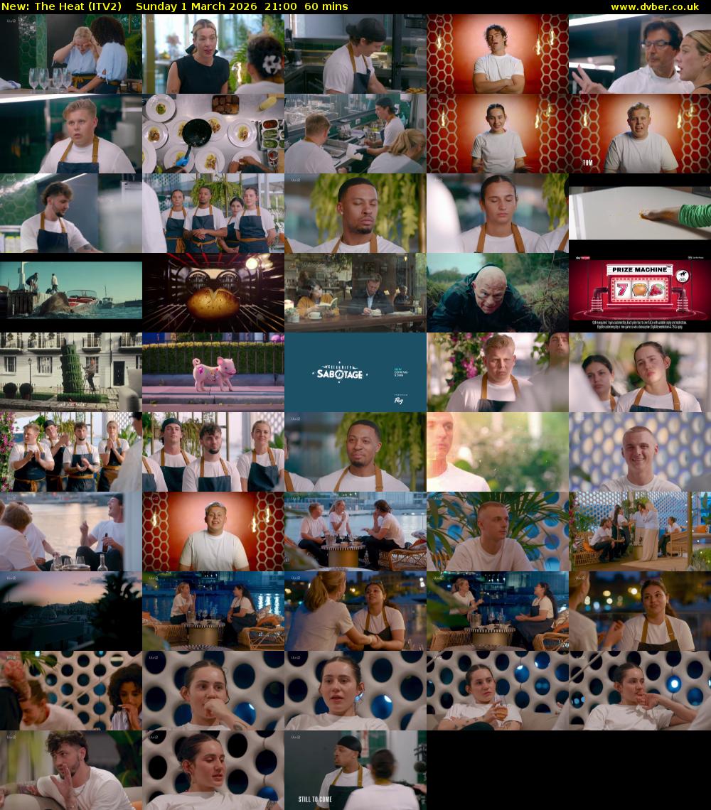 The Heat (ITV2) Sunday 1 March 2026 21:00 - 22:00