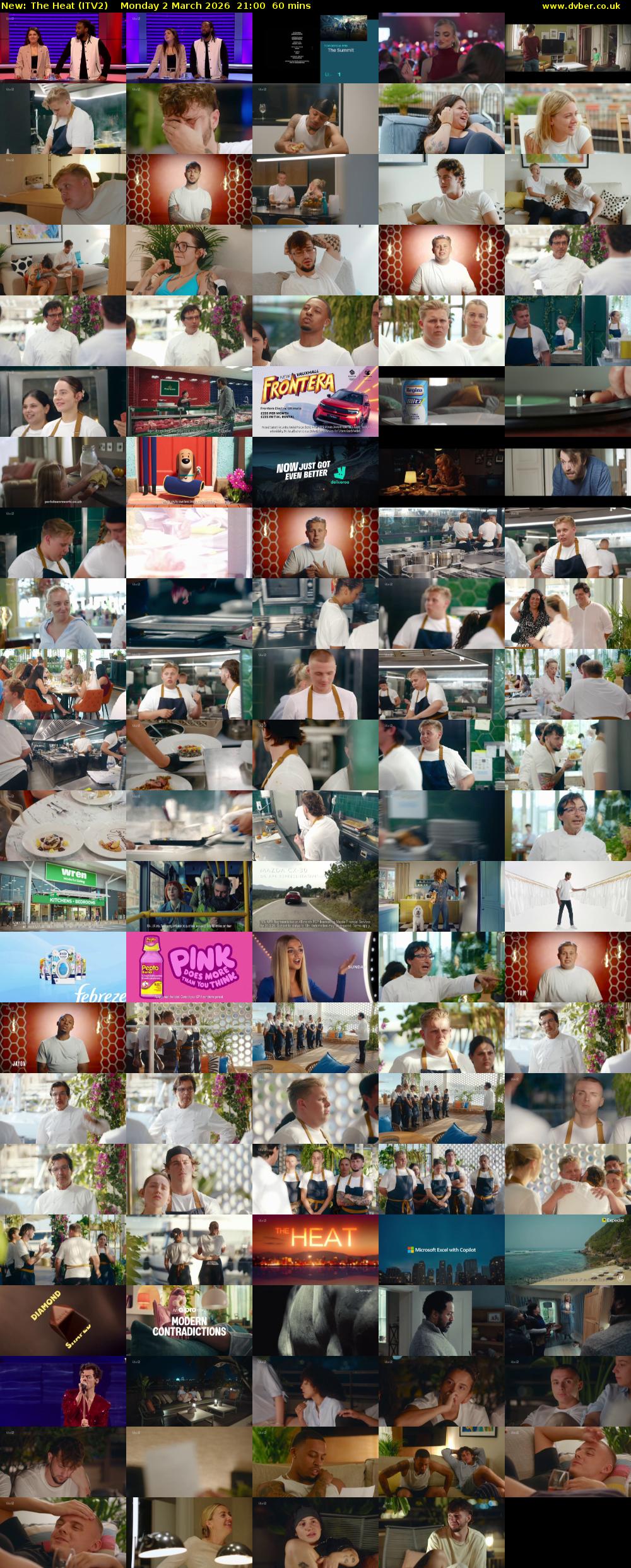 The Heat (ITV2) Monday 2 March 2026 21:00 - 22:00