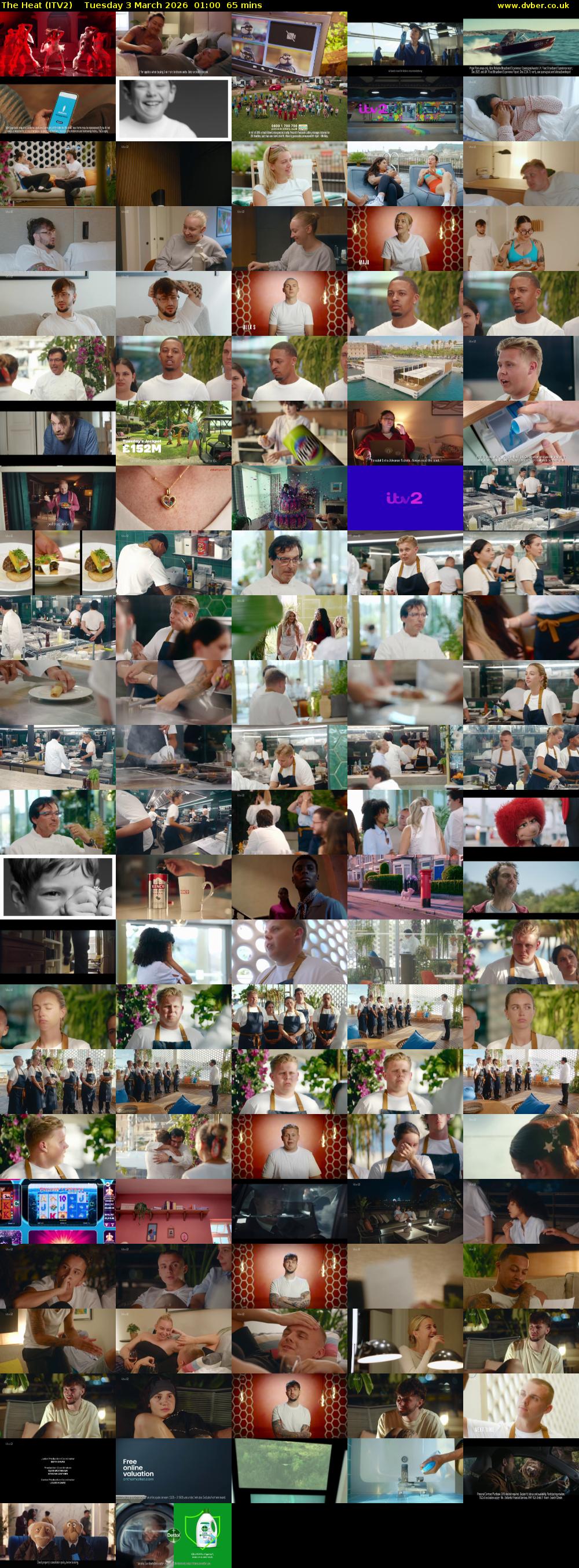 The Heat (ITV2) Tuesday 3 March 2026 01:00 - 02:05