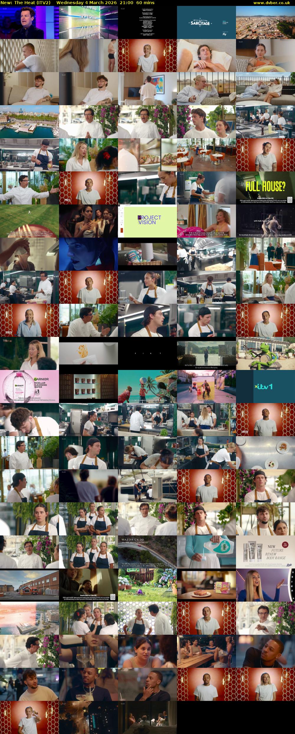 The Heat (ITV2) Wednesday 4 March 2026 21:00 - 22:00