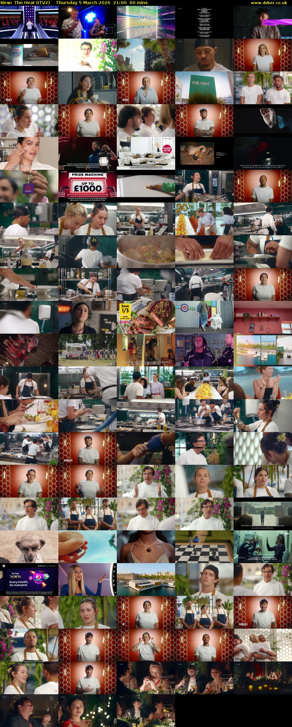 The Heat (ITV2) Thursday 5 March 2026 21:00 - 22:00