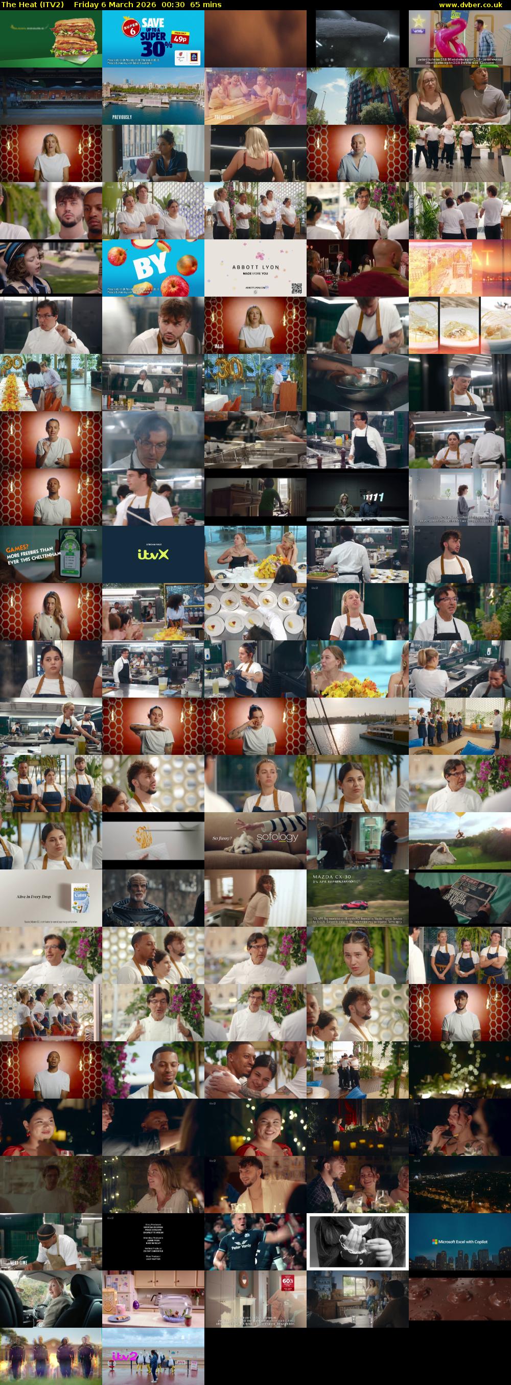 The Heat (ITV2) Friday 6 March 2026 00:30 - 01:35