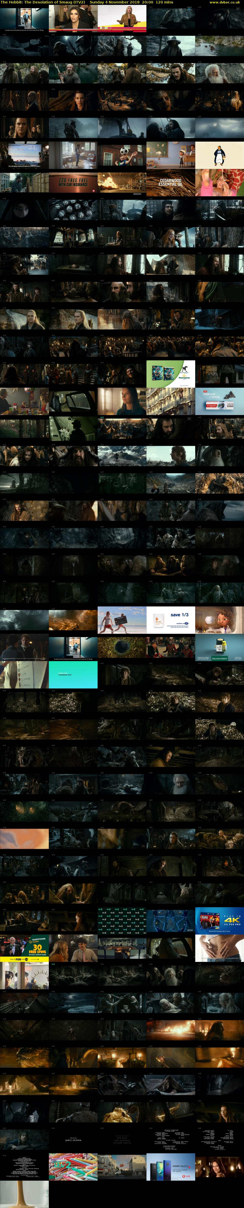 The Hobbit: The Desolation of Smaug (ITV2) Sunday 4 November 2018 20:00 - 22:00