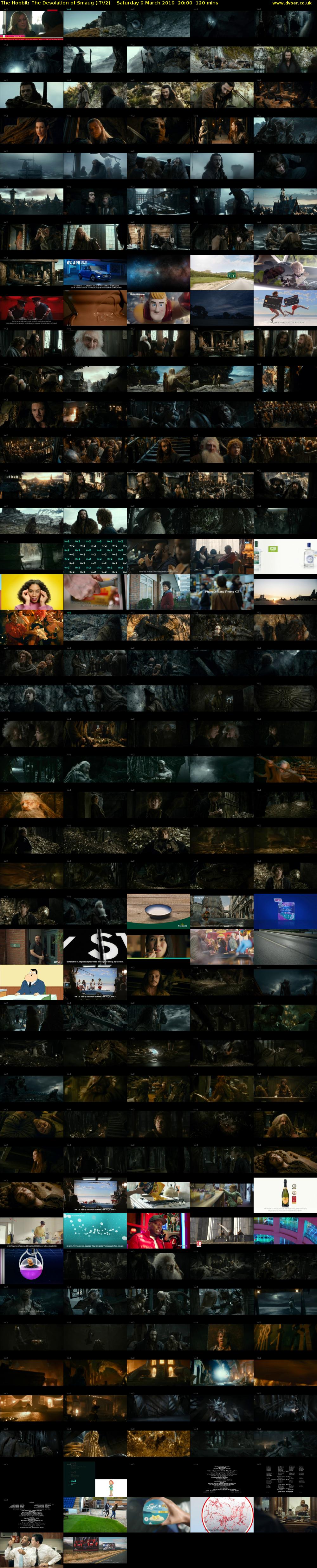 The Hobbit: The Desolation of Smaug (ITV2) Saturday 9 March 2019 20:00 - 22:00