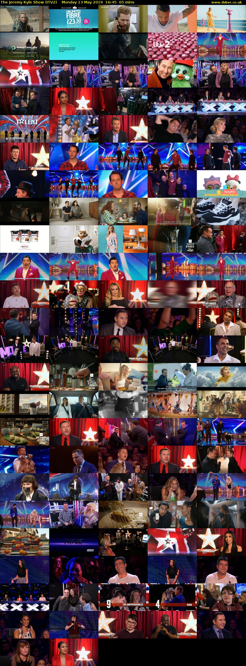 The Jeremy Kyle Show (ITV2) Monday 13 May 2019 16:45 - 17:50
