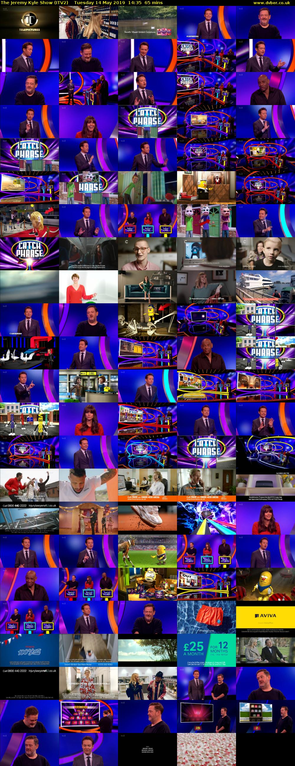 The Jeremy Kyle Show (ITV2) Tuesday 14 May 2019 14:35 - 15:40