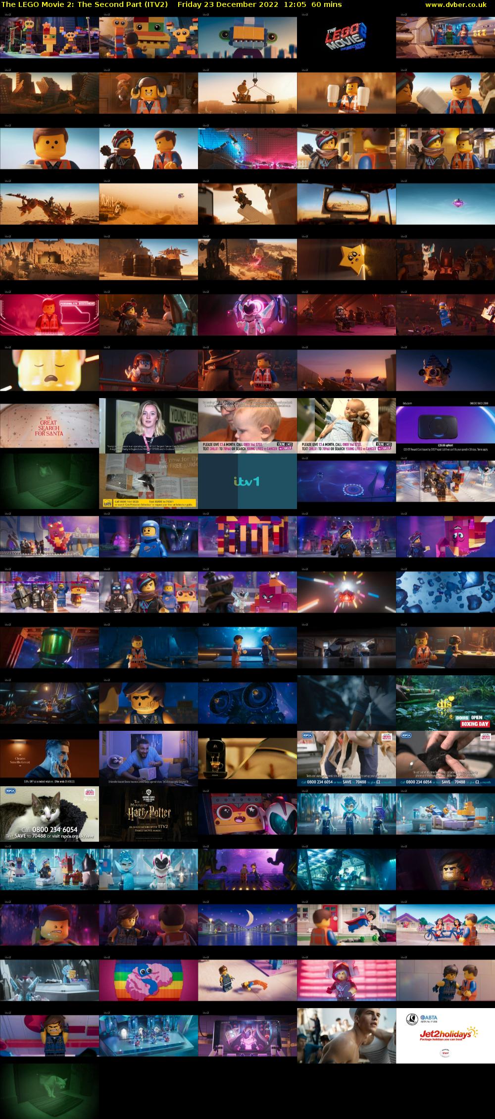 The LEGO Movie 2: The Second Part (ITV2) Friday 23 December 2022 12:05 - 13:05