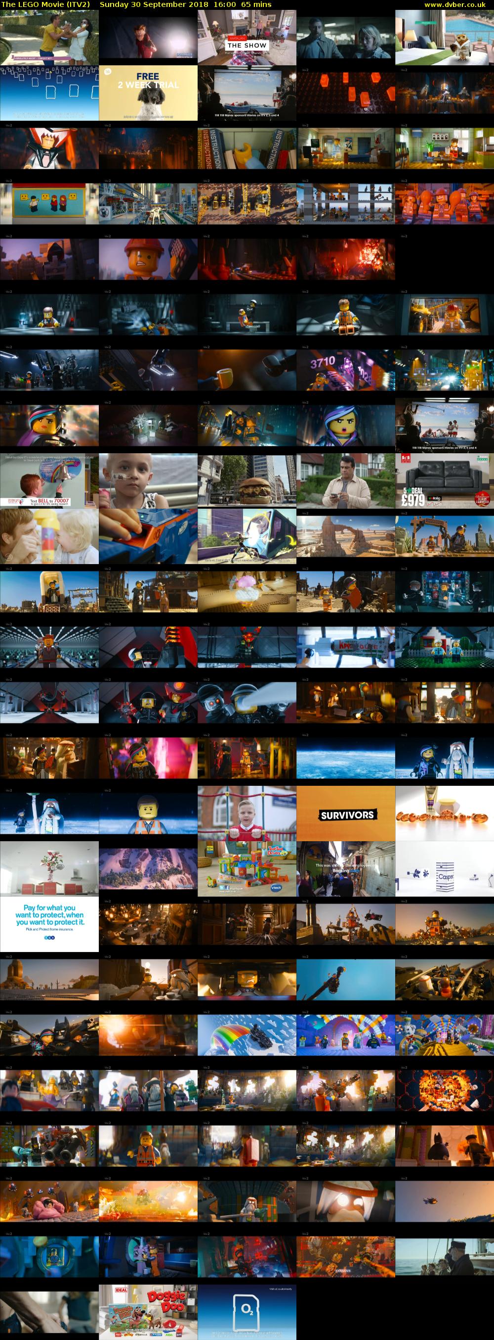 The LEGO Movie (ITV2) Sunday 30 September 2018 16:00 - 17:05