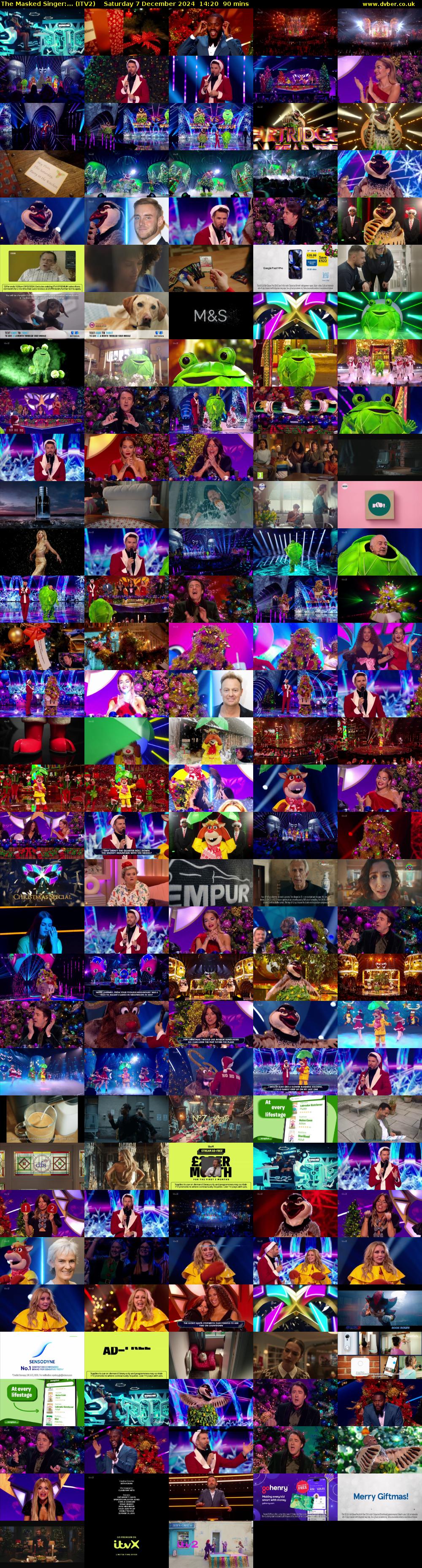 The Masked Singer:... (ITV2) Saturday 7 December 2024 14:20 - 15:50
