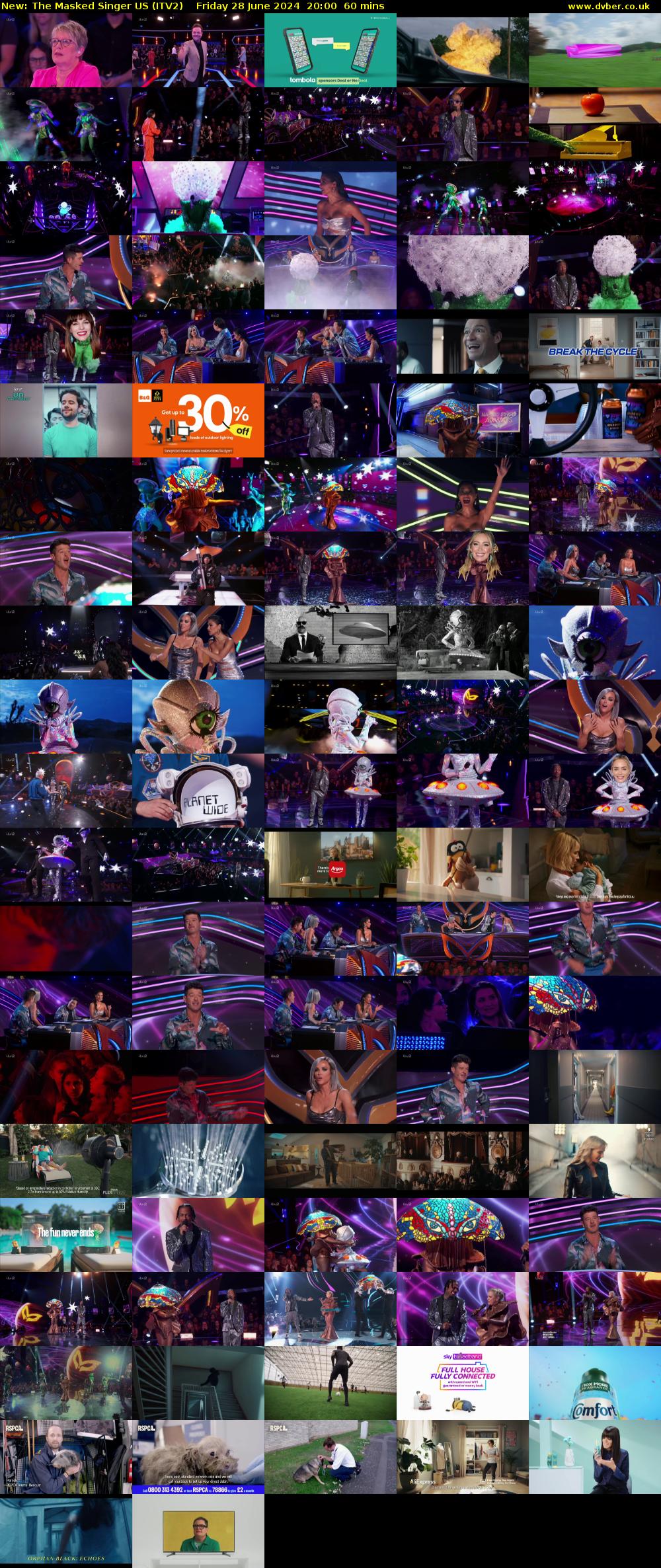 The Masked Singer US (ITV2) Friday 28 June 2024 20:00 - 21:00