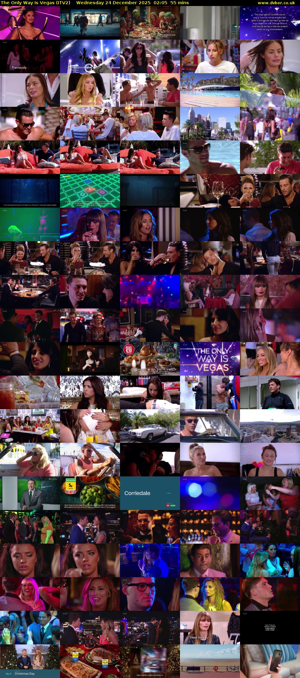The Only Way Is Vegas (ITV2) Wednesday 24 December 2025 02:05 - 03:00