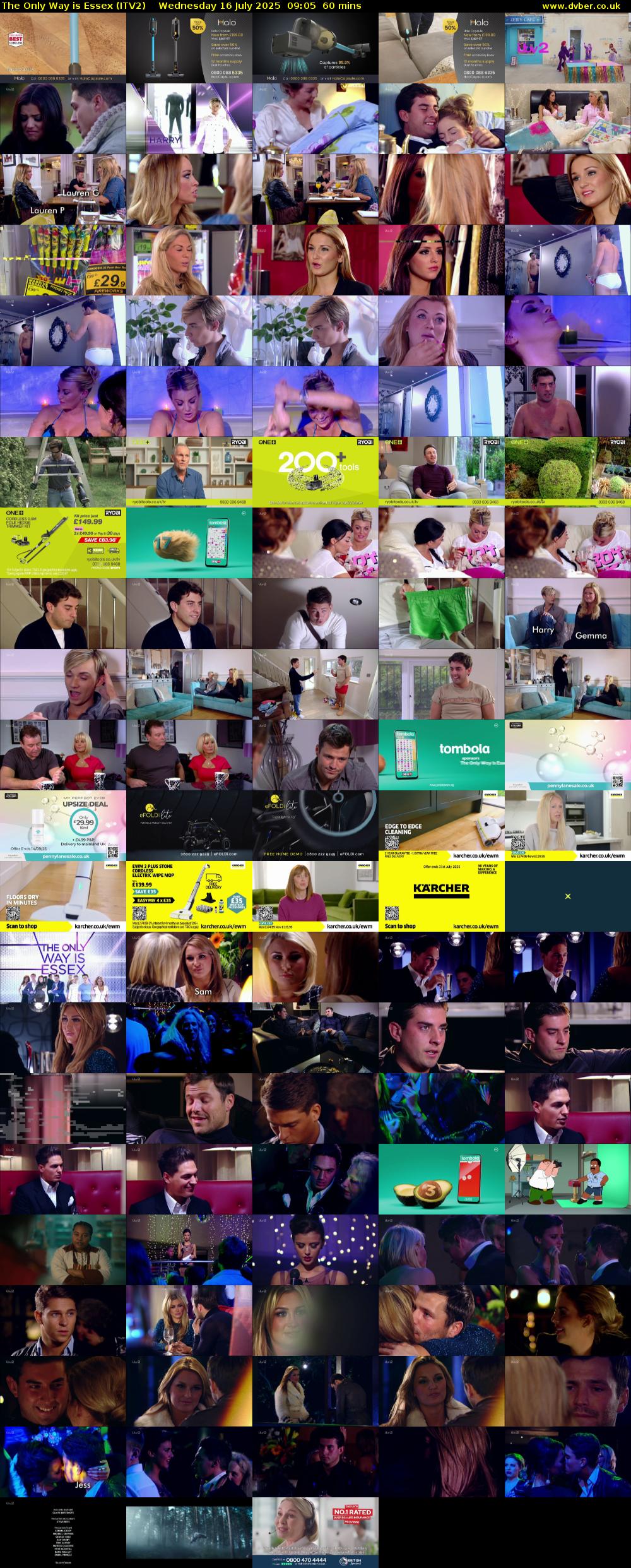 The Only Way is Essex (ITV2) Wednesday 16 July 2025 09:05 - 10:05