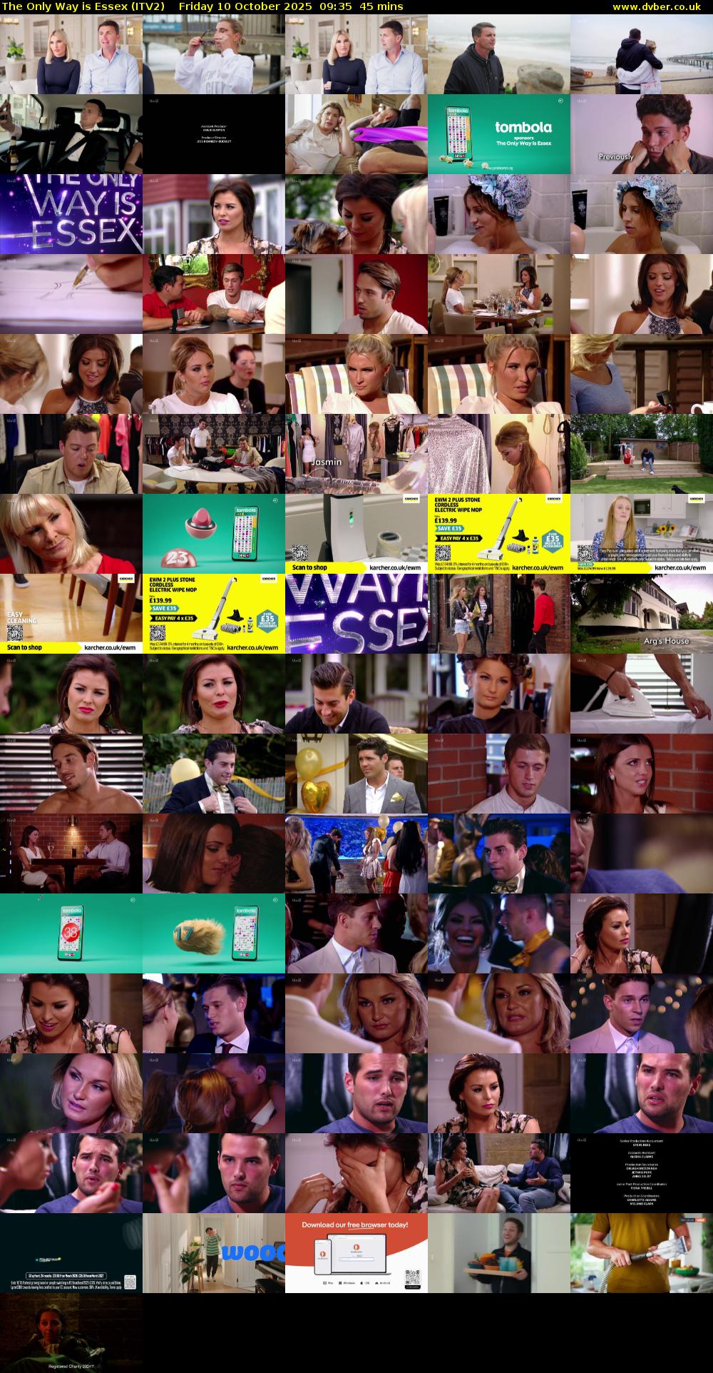 The Only Way is Essex (ITV2) Friday 10 October 2025 09:35 - 10:20