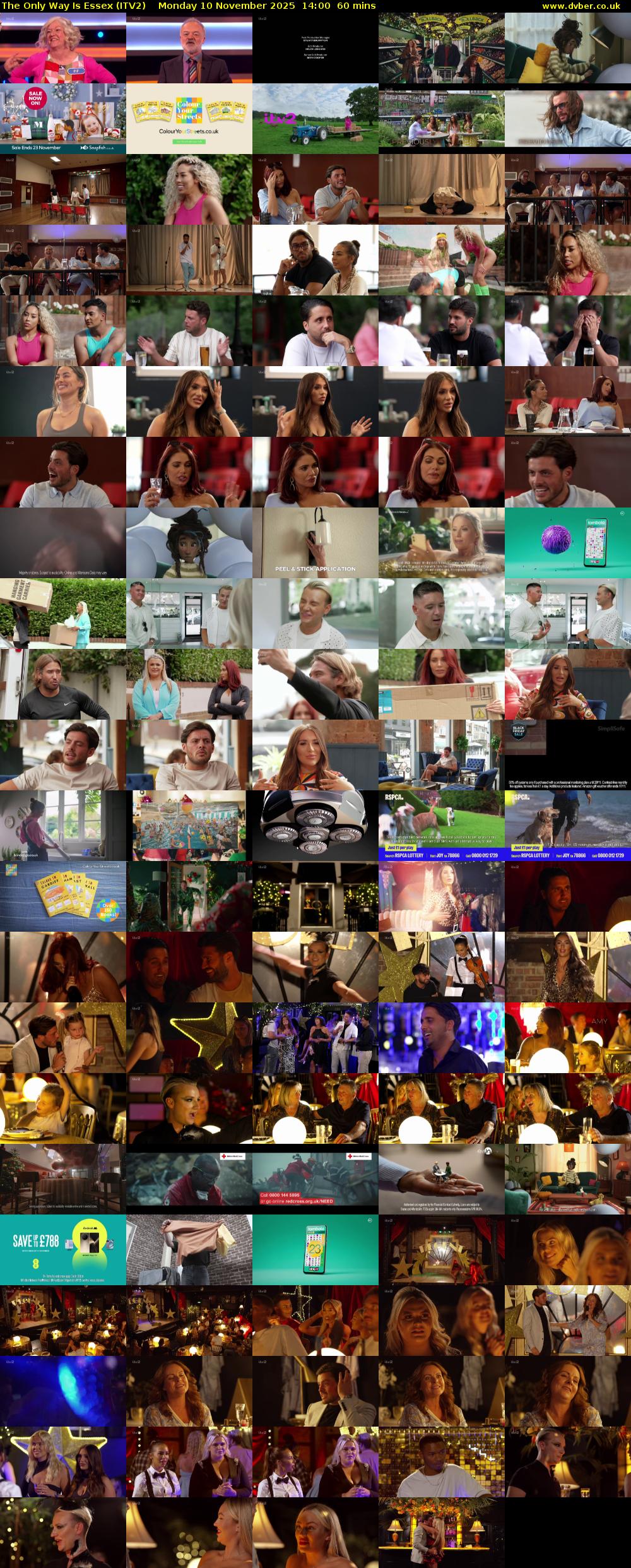 The Only Way is Essex (ITV2) Monday 10 November 2025 14:00 - 15:00