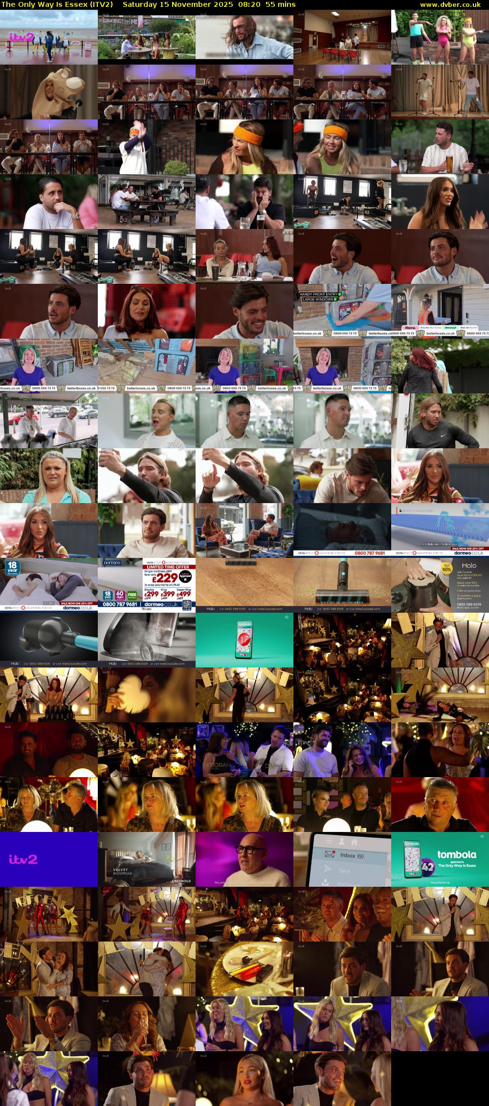 The Only Way is Essex (ITV2) Saturday 15 November 2025 08:20 - 09:15