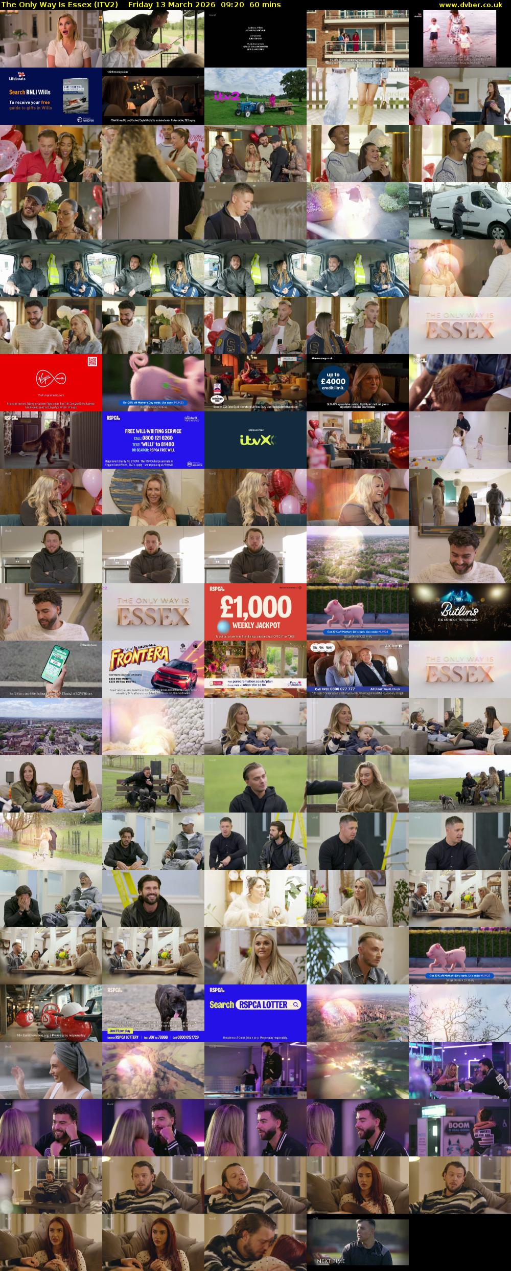 The Only Way is Essex (ITV2) Friday 13 March 2026 09:20 - 10:20