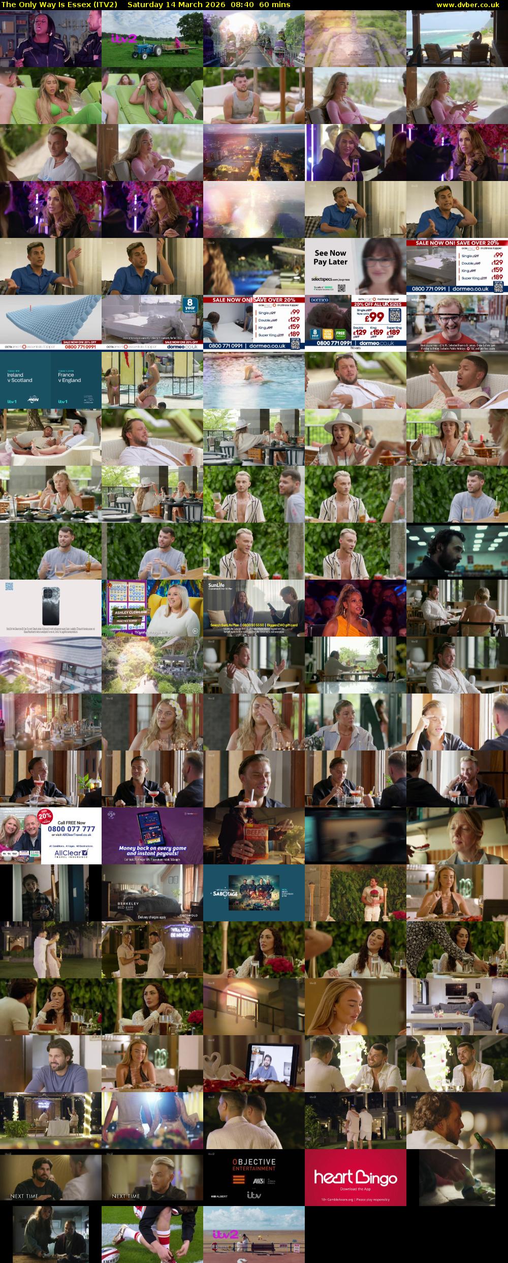 The Only Way is Essex (ITV2) Saturday 14 March 2026 08:40 - 09:40