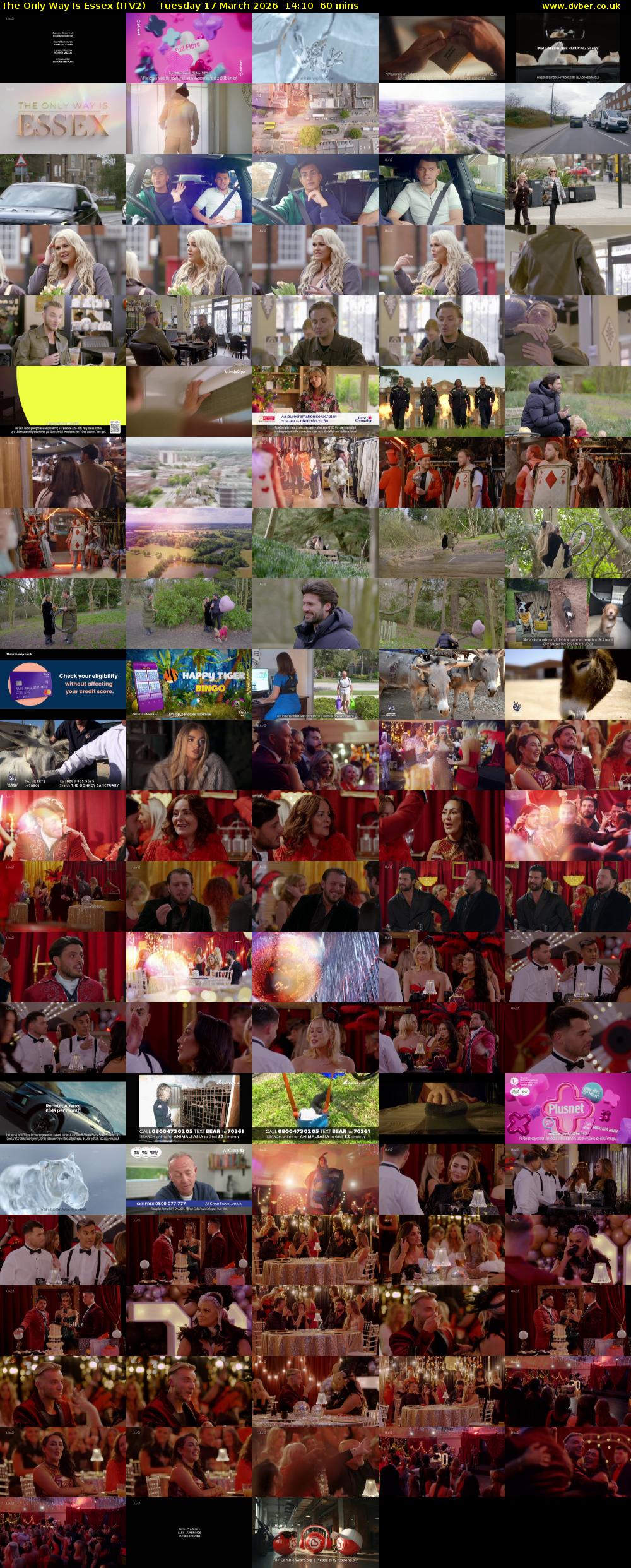 The Only Way is Essex (ITV2) Tuesday 17 March 2026 14:10 - 15:10