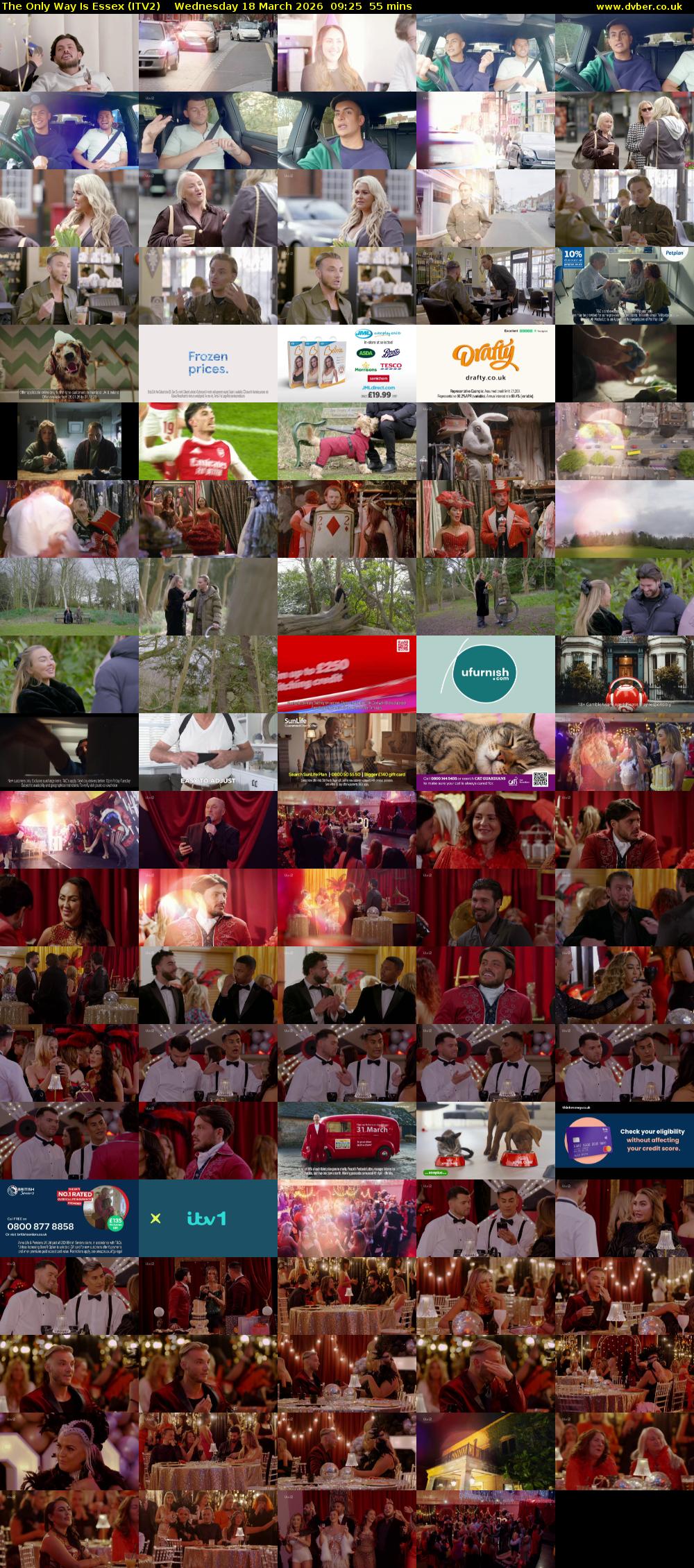 The Only Way is Essex (ITV2) Wednesday 18 March 2026 09:25 - 10:20