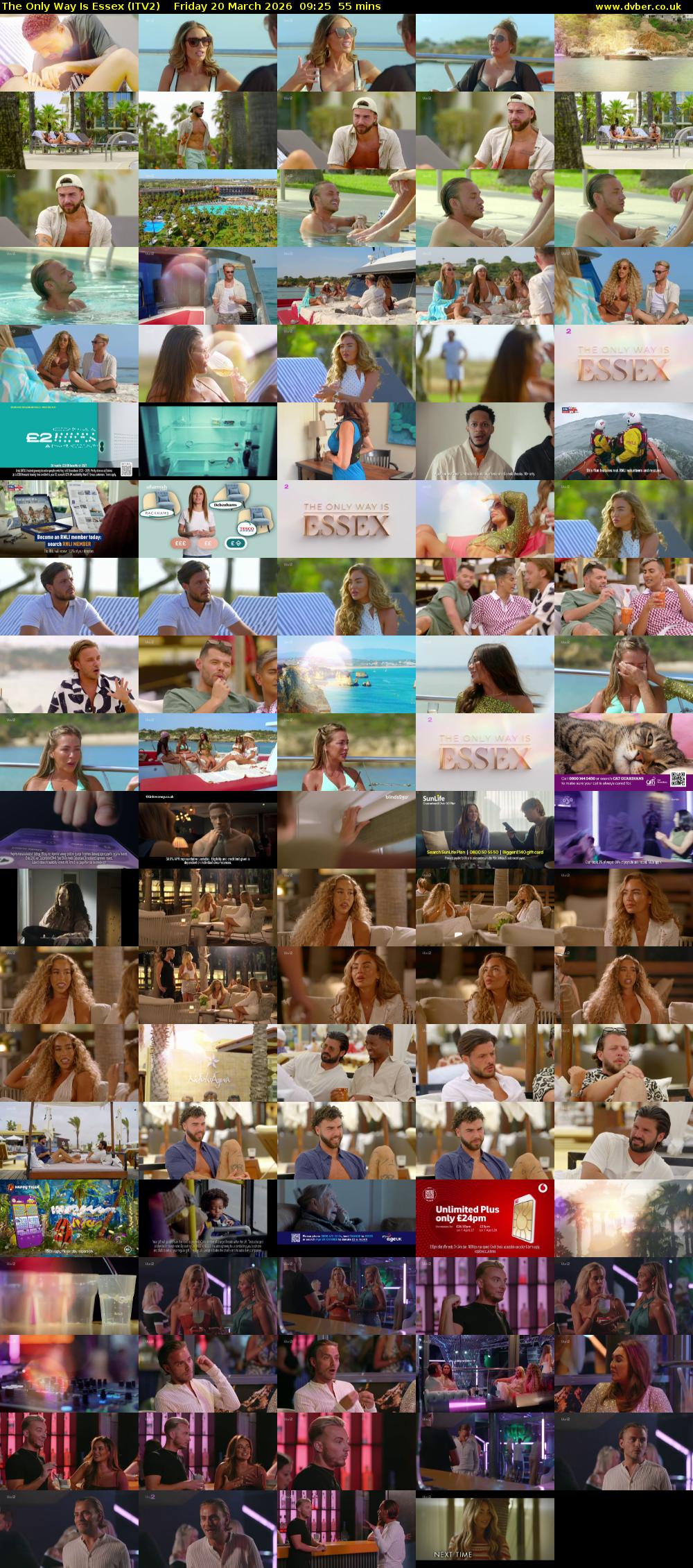 The Only Way is Essex (ITV2) Friday 20 March 2026 09:25 - 10:20