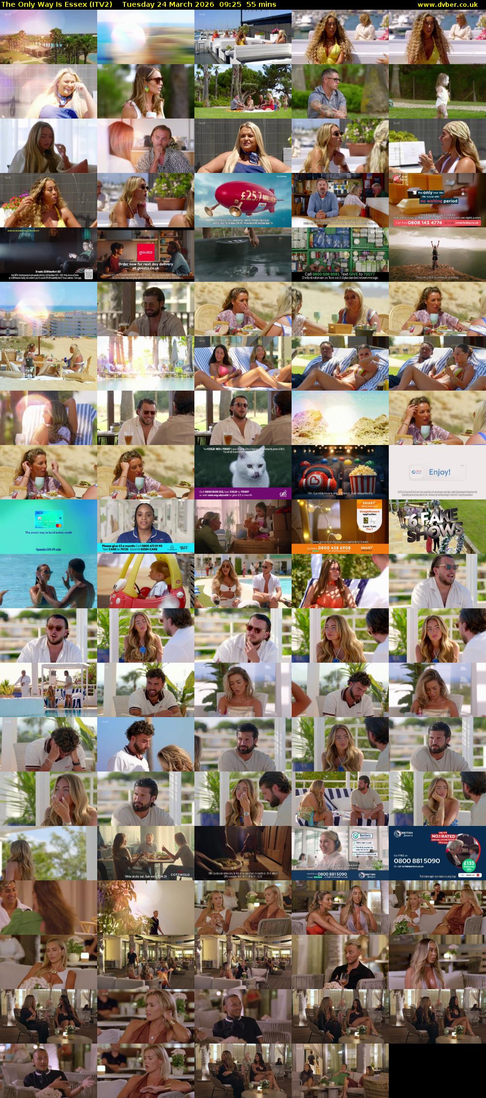 The Only Way is Essex (ITV2) Tuesday 24 March 2026 09:25 - 10:20