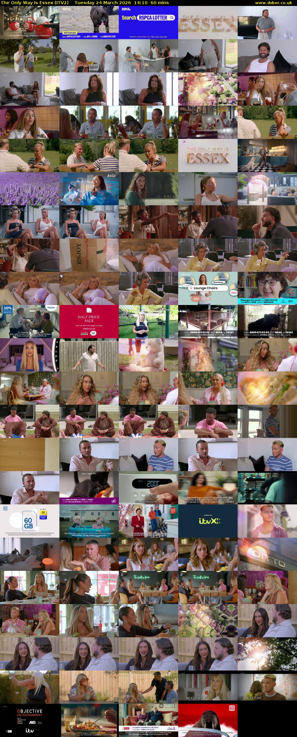 The Only Way is Essex (ITV2) Tuesday 24 March 2026 14:10 - 15:10