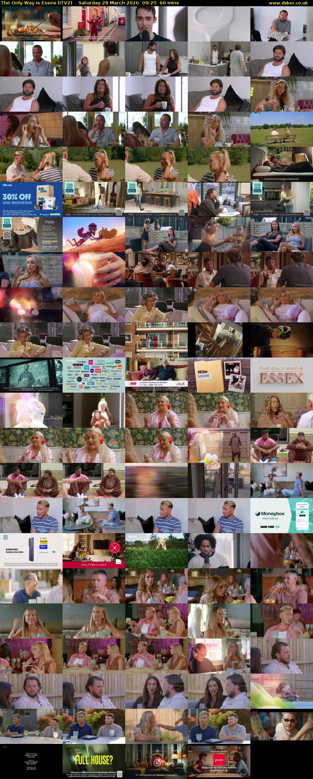 The Only Way is Essex (ITV2) Saturday 28 March 2026 09:25 - 10:25