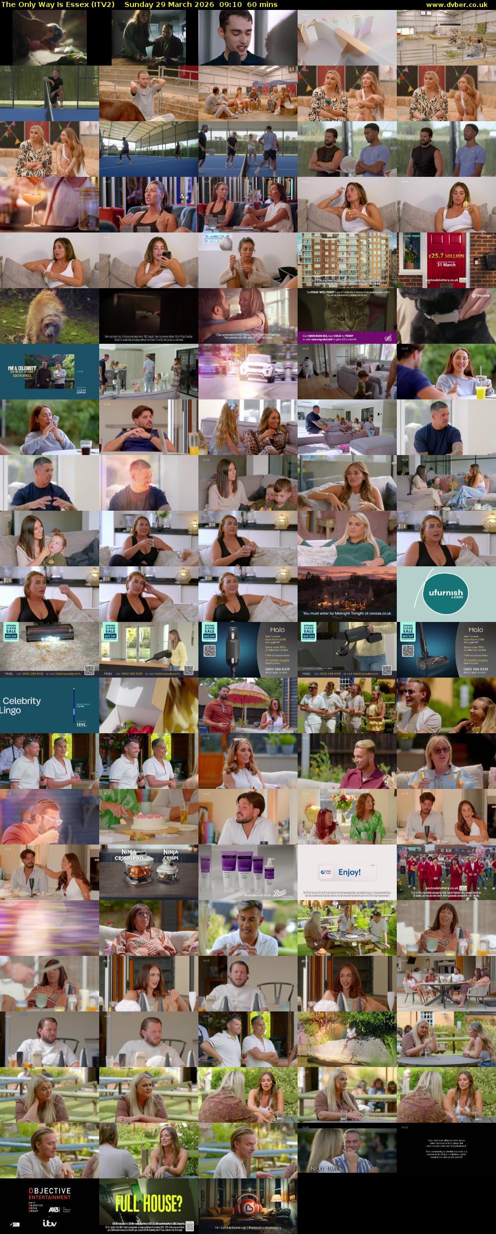 The Only Way is Essex (ITV2) Sunday 29 March 2026 09:10 - 10:10