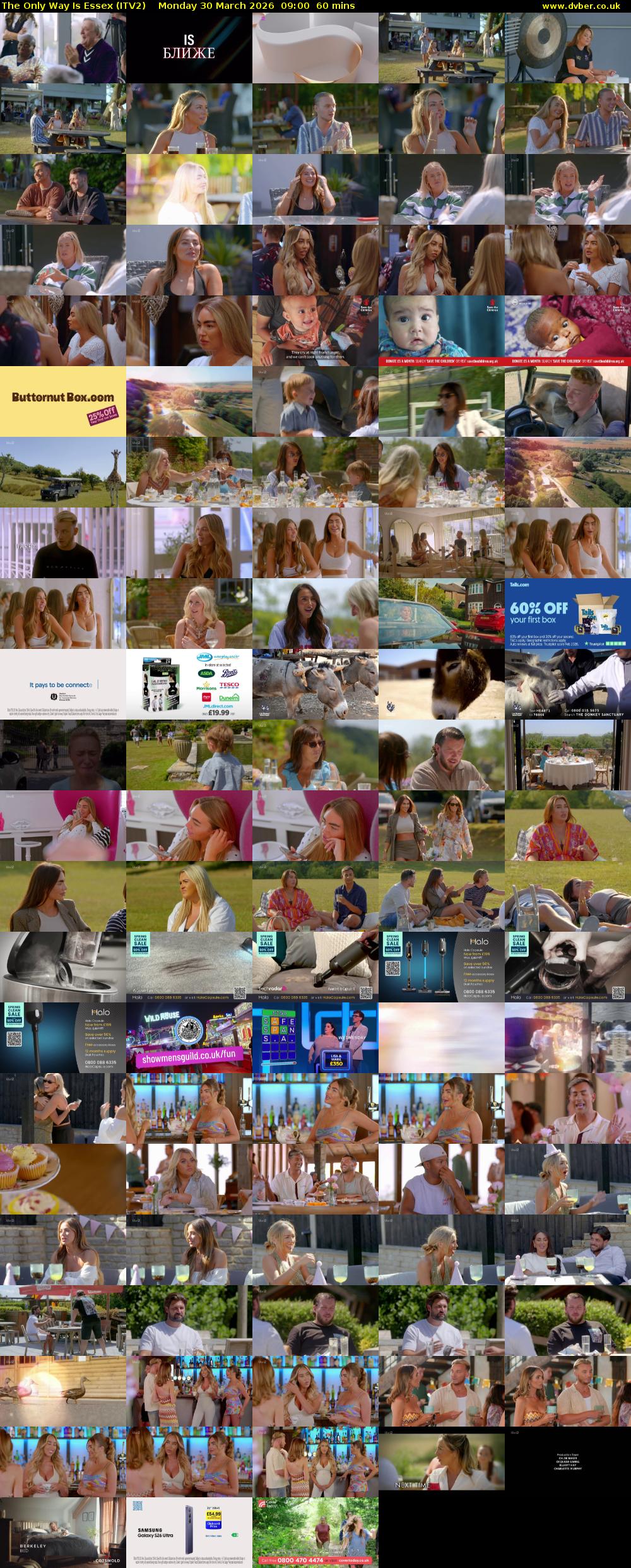 The Only Way is Essex (ITV2) Monday 30 March 2026 09:00 - 10:00