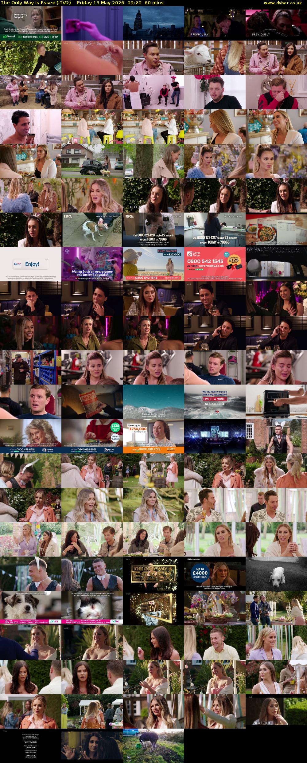 The Only Way is Essex (ITV2) Friday 15 May 2026 09:20 - 10:20