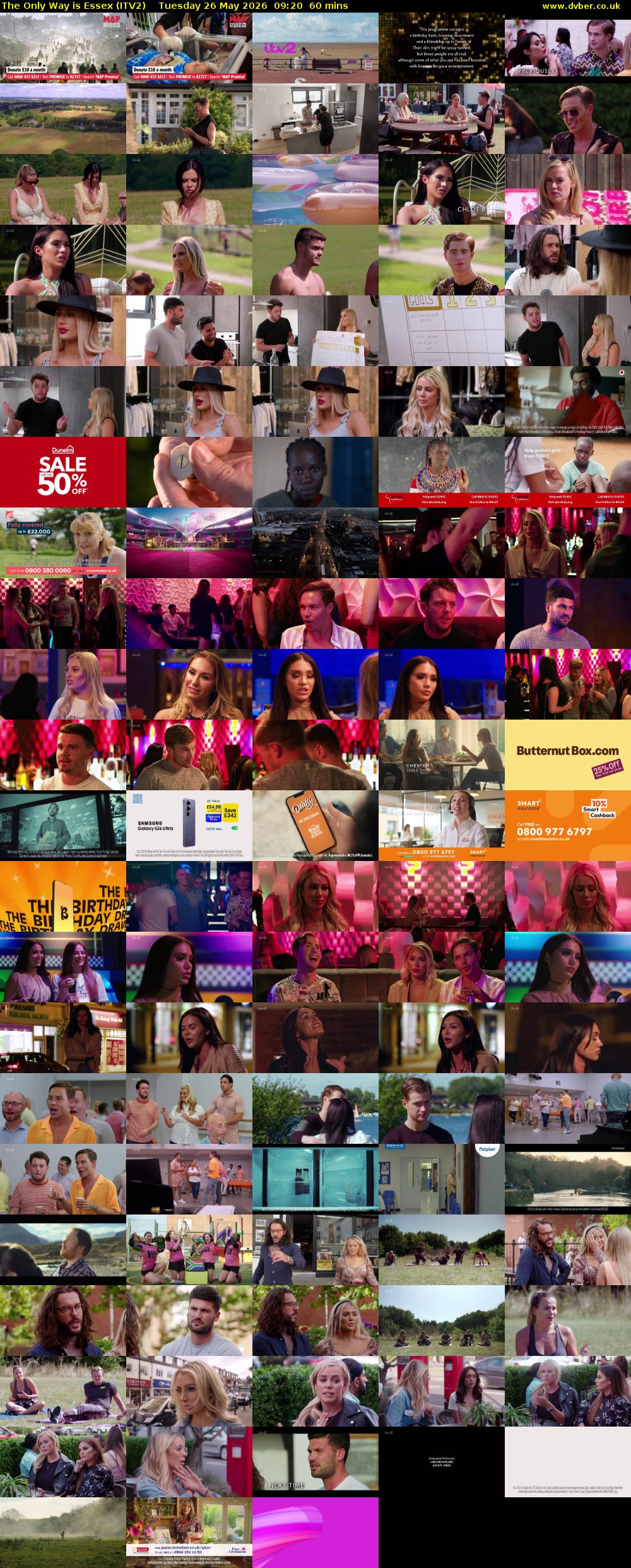 The Only Way is Essex (ITV2) Tuesday 26 May 2026 09:20 - 10:20