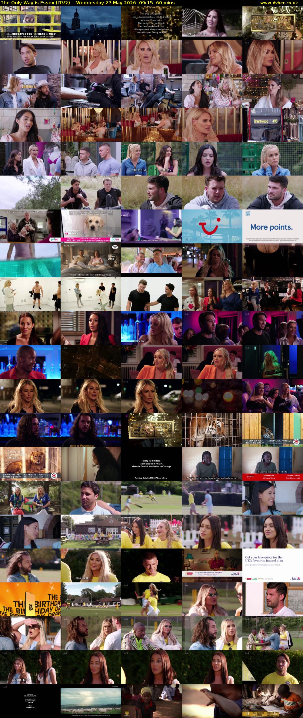 The Only Way is Essex (ITV2) Wednesday 27 May 2026 09:15 - 10:15