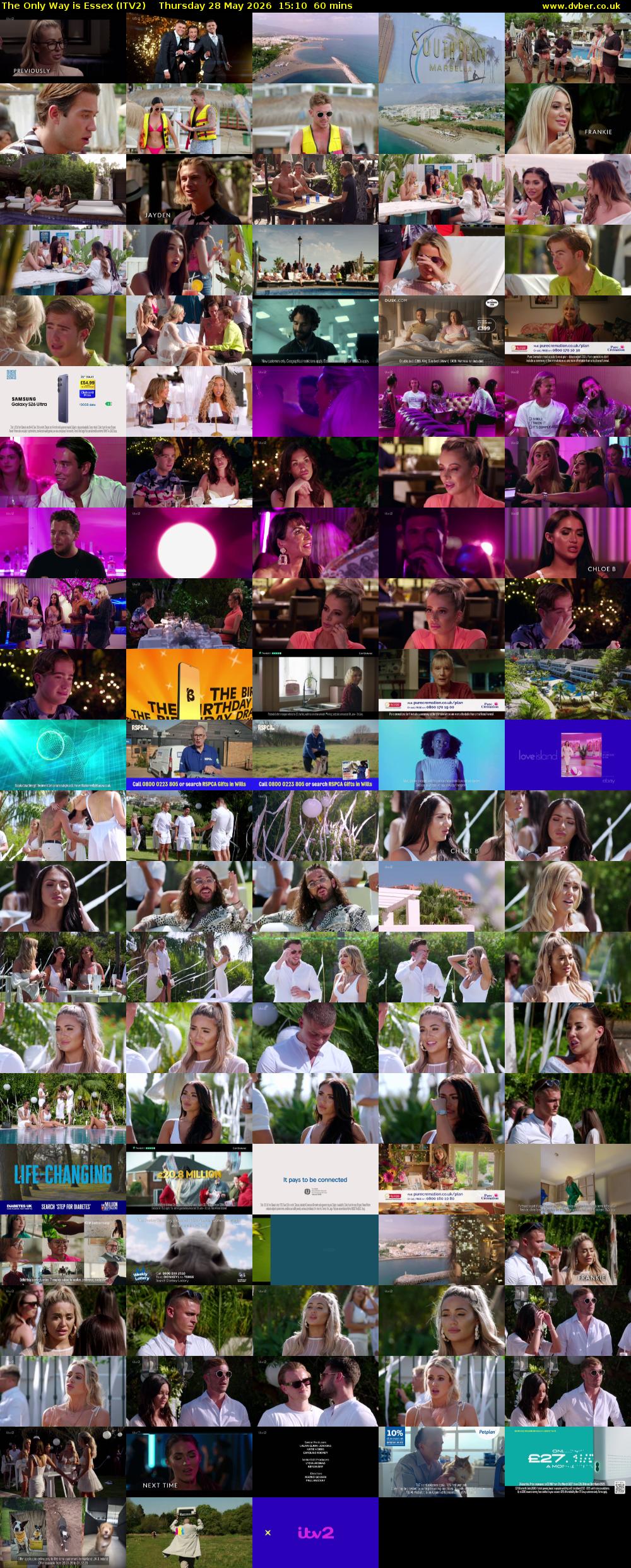 The Only Way is Essex (ITV2) Thursday 28 May 2026 15:10 - 16:10