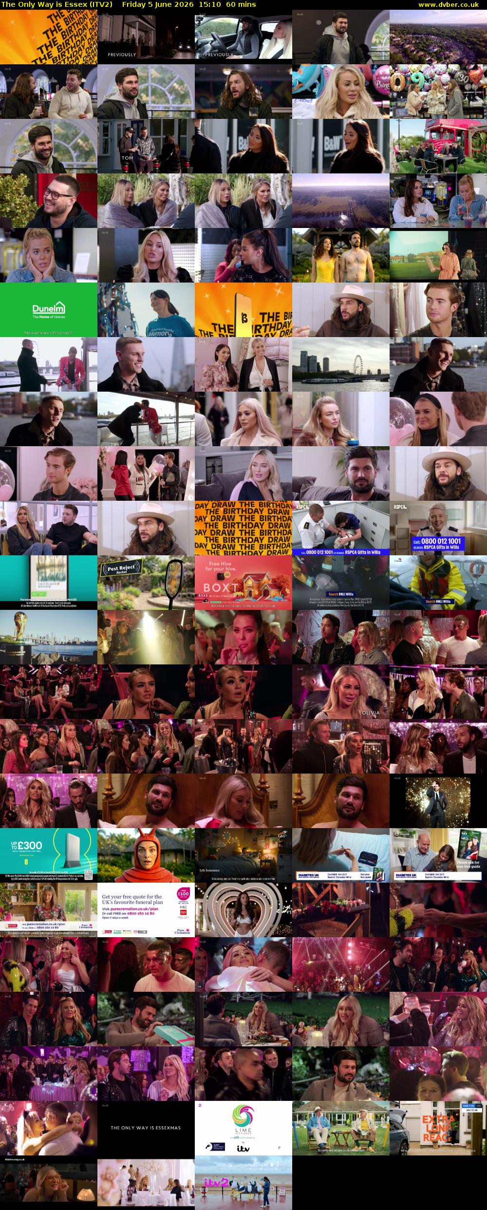 The Only Way is Essex (ITV2) Friday 5 June 2026 15:10 - 16:10