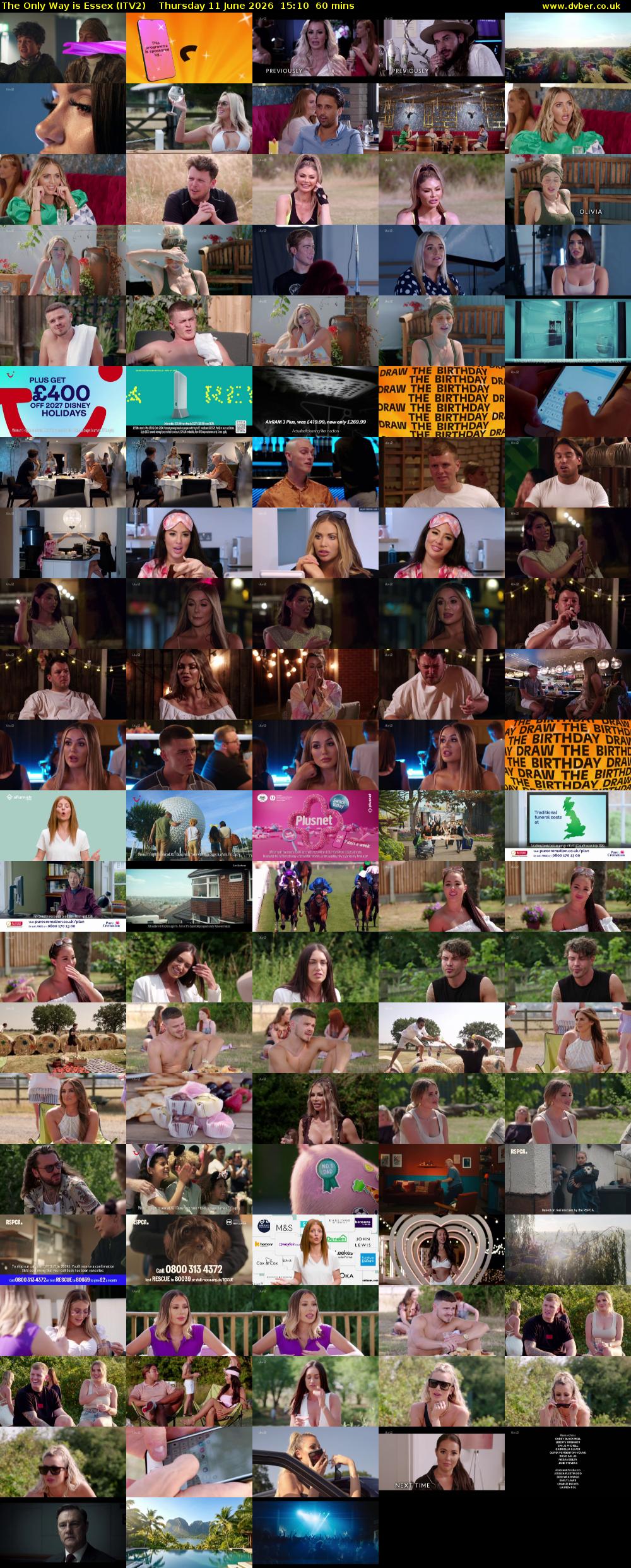 The Only Way is Essex (ITV2) Thursday 11 June 2026 15:10 - 16:10