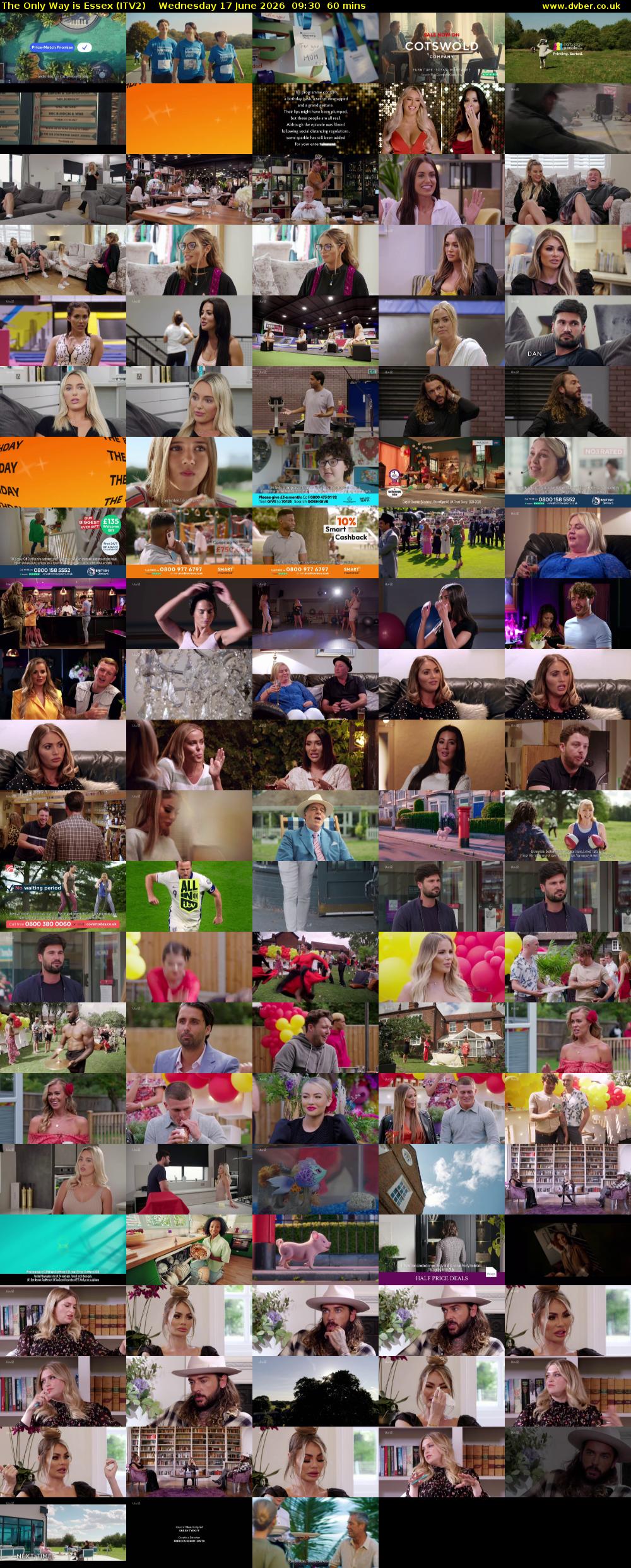 The Only Way is Essex (ITV2) Wednesday 17 June 2026 09:30 - 10:30