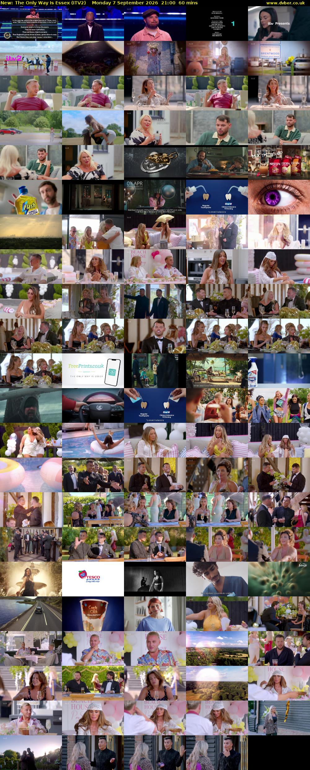 The Only Way is Essex (ITV2) Monday 7 September 2026 21:00 - 22:00