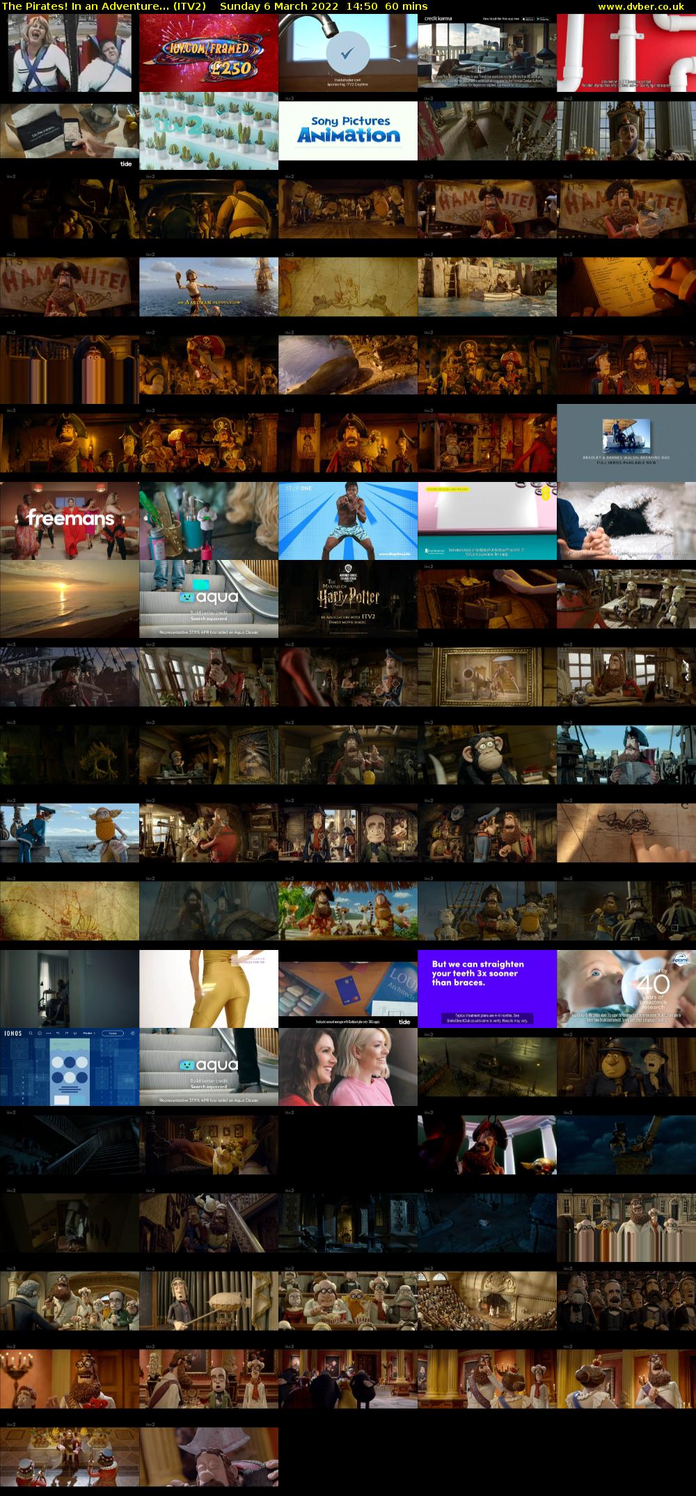 The Pirates! In an Adventure... (ITV2) Sunday 6 March 2022 14:50 - 15:50