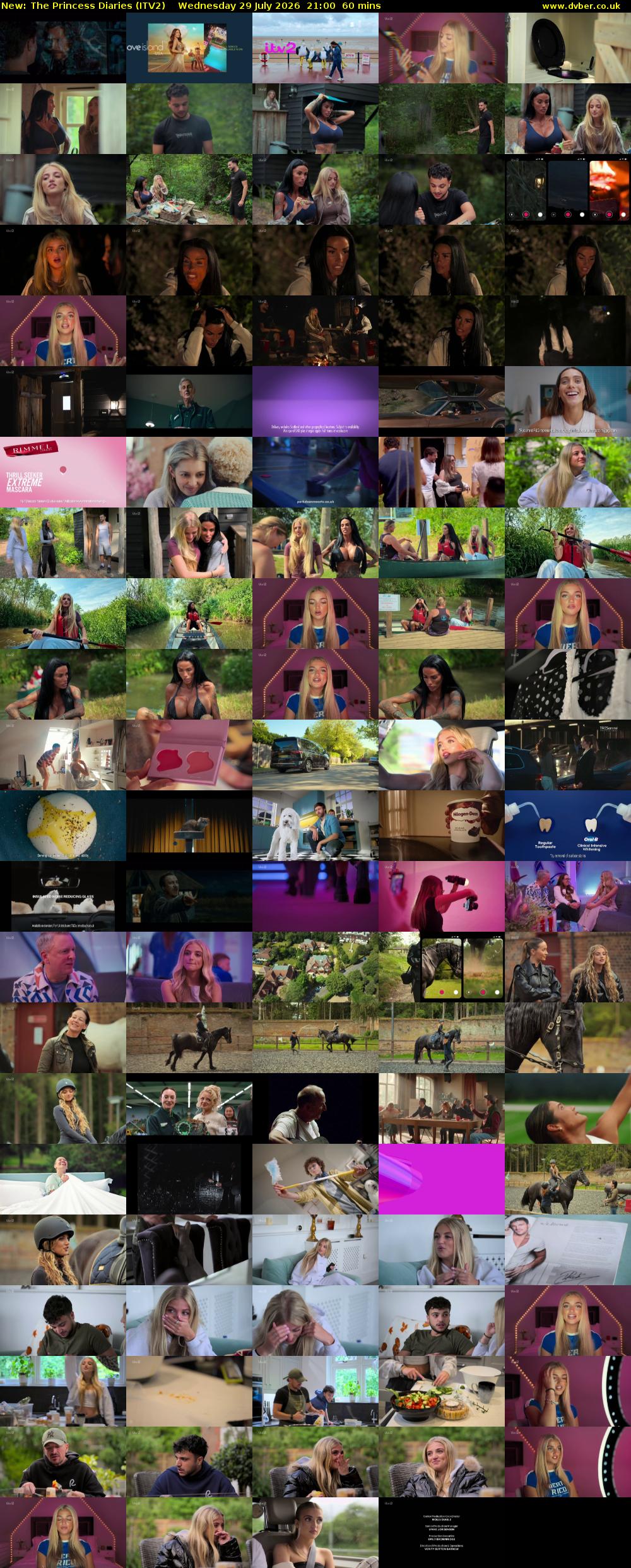 The Princess Diaries (ITV2) Wednesday 29 July 2026 21:00 - 22:00